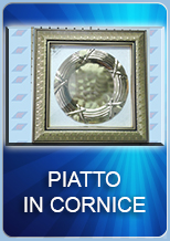 Piatto in cornice