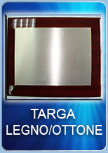 Targa legno/ottone1