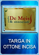 Targa ottone15