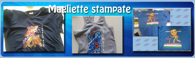 Magliette stampate